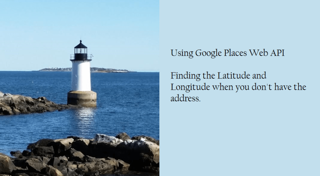 Using R and Google Places API to Geocode&nbsp;Locations