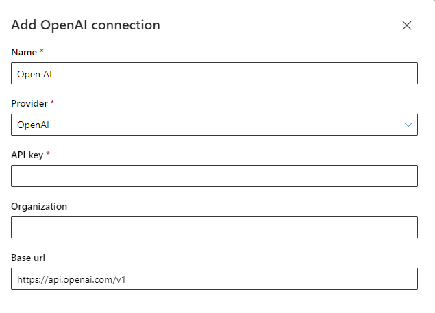 Prompt Flow Connection to OpenAI – Stochastic Coder