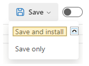 Azure Prompt Flow - Save and install requirement.txt changes